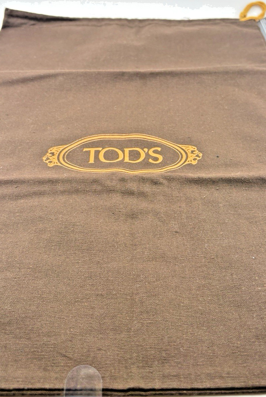 TOD'S Drawstring Dust Bag Purse Handbag Shoes Storage Cover 14" x 10"